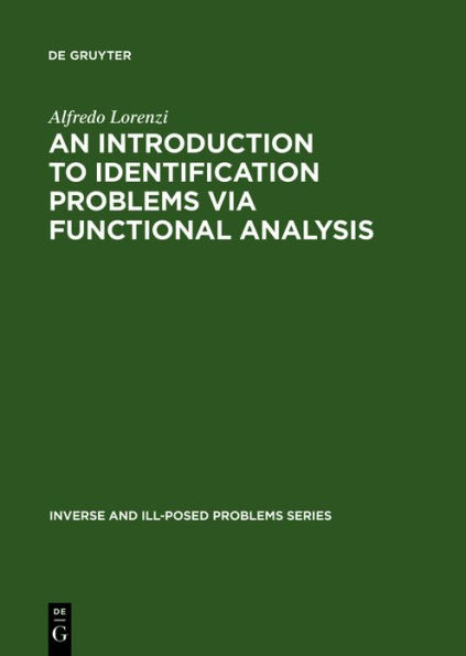 An Introduction to Identification Problems via Functional Analysis