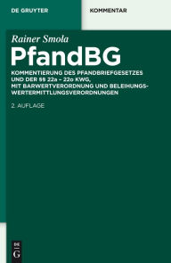 Title: Pfandbriefgesetz, Author: Rainer Smola