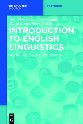 introduction to english linguistics ingo plag