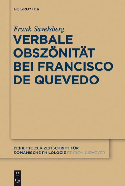 Verbale Obsz#x000F6;nit#x000E4;t bei Francisco de Quevedo