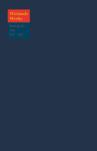 Title: Apparat: [Sokrates mainomenos] oder die Dialogen des Diogenes von Sinope. Beyträge zur Geheimen Geschichte des menschlichen Verstandes und Herzens. Combabus. Die Grazien. Der Neue Amadis. Gedanken über eine alte Aufschrift. Januar 1770 - Mai 1772 [112 - 1, Author: Hans-Peter Nowitzki