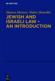 Title: Jewish and Israeli Law - An Introduction, Author: Shimon Shetreet