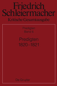 Title: Predigten 1820-1821, Author: Elisabeth Blumrich