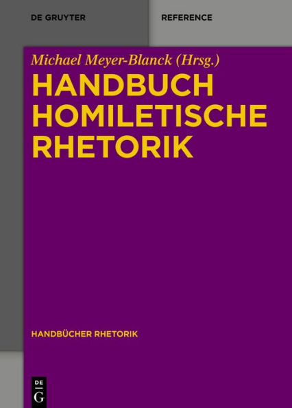 Handbuch Homiletische Rhetorik