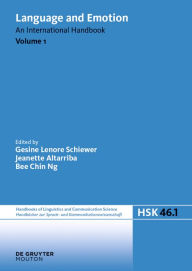 Title: Language and Emotion. Volume 1, Author: Gesine Lenore Schiewer