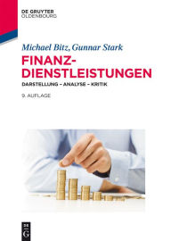 Title: Finanzdienstleistungen: Darstellung - Analyse - Kritik, Author: Michael Bitz