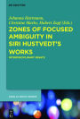 Zones of Focused Ambiguity in Siri Hustvedt's Works: Interdisciplinary Essays