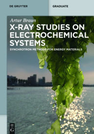 Title: X-ray Studies on Electrochemical Systems: Synchrotron Methods for Energy Materials, Author: Artur Braun