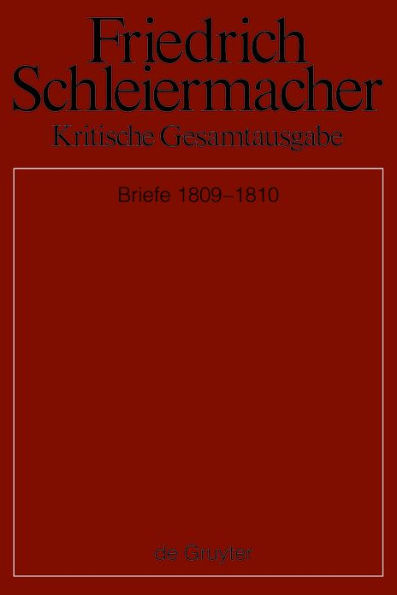 Briefwechsel 1809-1810: (Briefe 3021-3560)