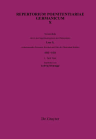 Title: Verzeichnis der in den Supplikenregistern der P#x000F6;nitentiarie Leos X. vorkommenden Personen, Kirchen und Orte des Deutschen Reiches (1513-1521): Band 1: Text. Band: 2 Indices, Author: Deutsches Historisches Institut in Rom