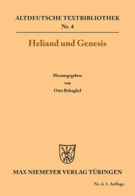 Title: Heliand und Genesis, Author: Otto Behagel