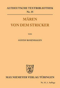 Title: Mären von dem Stricker, Author: Der Stricker