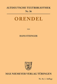 Title: Orendel, Author: Hans Steinger