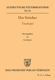 Title: Tierbispel, Author: Der Stricker