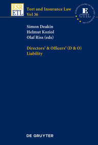 Title: Directors & Officers (D & O) Liability, Author: Simon Deakin