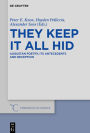 They Keep It All Hid: Augustan Poetry, its Antecedents and Reception