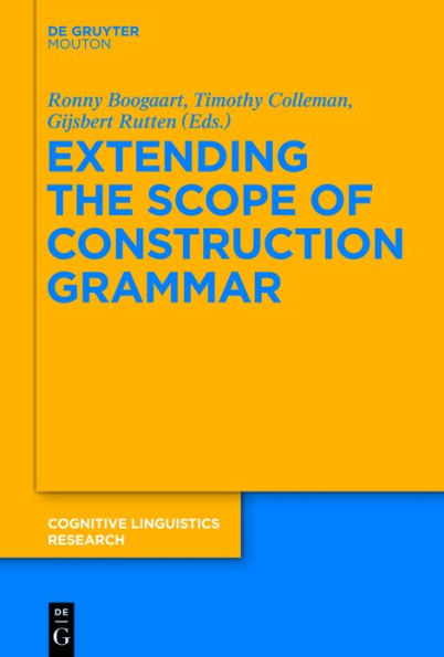 Extending the Scope of Construction Grammar