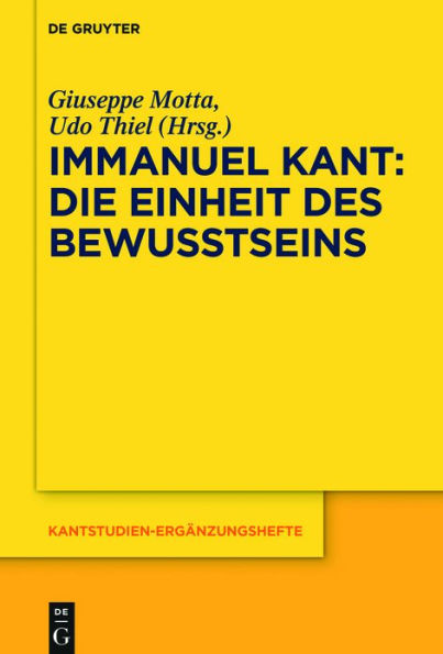 Immanuel Kant - Die Einheit des Bewusstseins