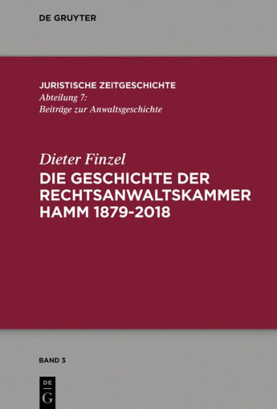 Die Geschichte der Rechtsanwaltskammer Hamm