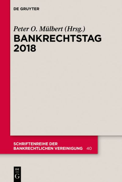 Bankrechtstag 2018 / Edition 1