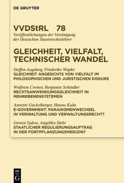 Gleichheit, Vielfalt, technischer Wandel