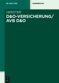 Title: D&O-Versicherung/AVB D&O, Author: Fabian Herdter