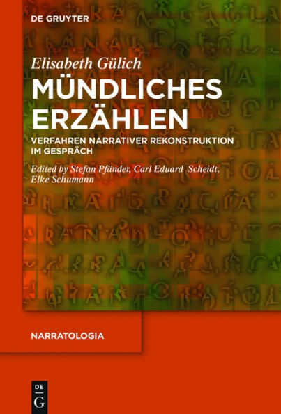 Mündliches Erzählen: Verfahren narrativer Rekonstruktion im Gespräch