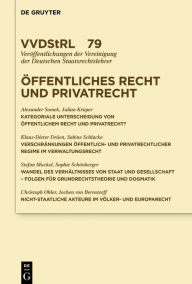 Title: Öffentliches Recht und Privatrecht, Author: Ute Sacksofsky