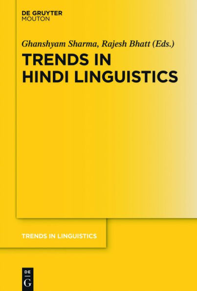 Trends Hindi Linguistics