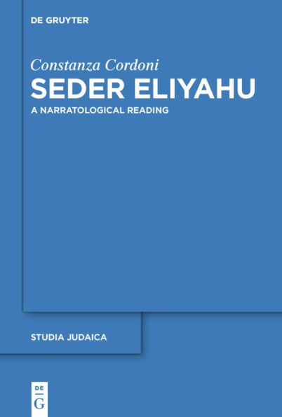 Seder Eliyahu: A Narratological Reading