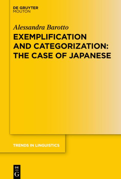 Exemplification and Categorization: The Case of Japanese