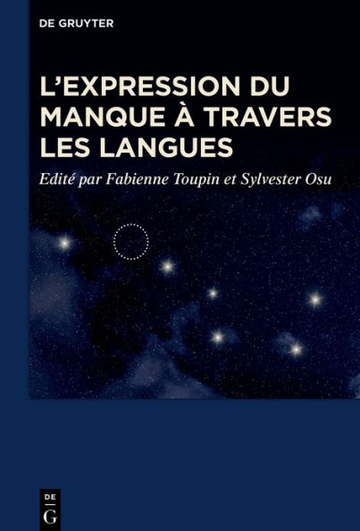 L'expression du manque à travers les langues