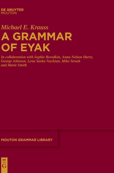 A Grammar of Eyak
