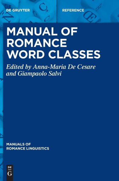 Manual of Romance Word Classes