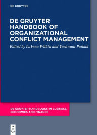 Download book google books De Gruyter Handbook of Organizational Conflict Management
