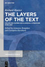 The Layers of the Text: Collected Papers on Classical Literature 2008-2021