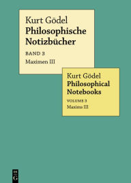 Title: Maximen III / Maxims III, Author: Kurt Gödel