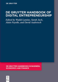 Title: De Gruyter Handbook of Digital Entrepreneurship, Author: Wadid Lamine