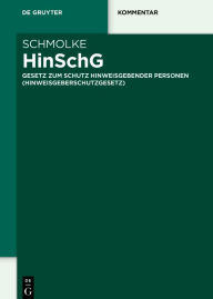 Title: HinSchG: Gesetz zum Schutz hinweisgebender Personen (Hinweisgeberschutzgesetz), Author: Konstantin Chatziathanasiou