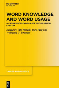 Books to download on mp3 for free Word Knowledge and Word Usage 9783110776737 ePub (English literature)