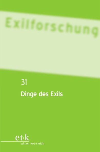 Dinge Des Exils