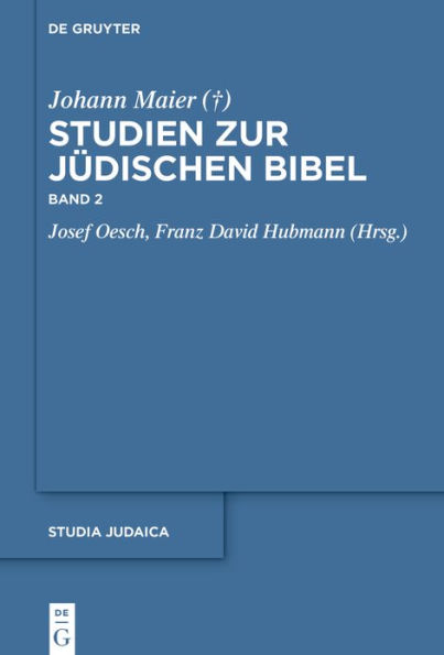 Studien zur jüdischen Bibel: Band 2