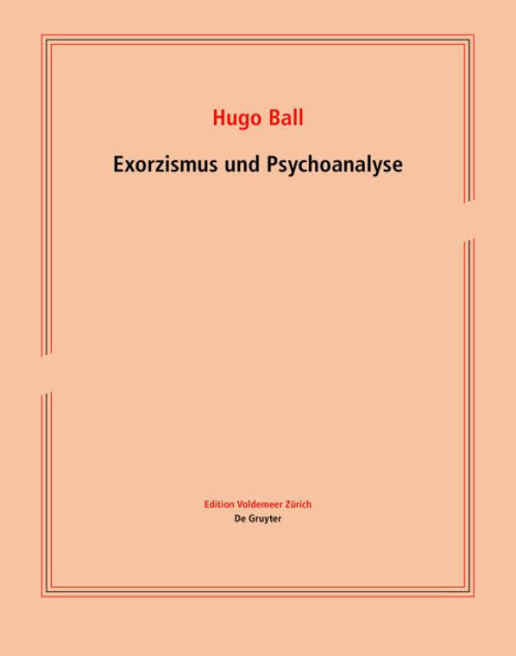 Exorzismus und Psychoanalyse