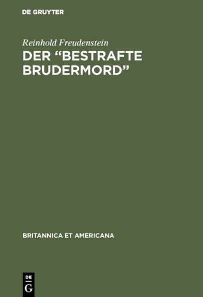 Der "Bestrafte Brudermord": Shakespeares "Hamlet" auf der Wanderbühne des 17. Jahrhunderts