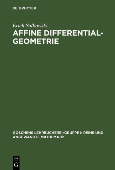 Affine Differentialgeometrie