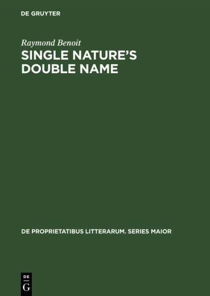 Single nature's double name: The collectedness of the conflicting in British and American romanticism
