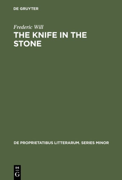 The Knife in the Stone: Essays in Literary Theory