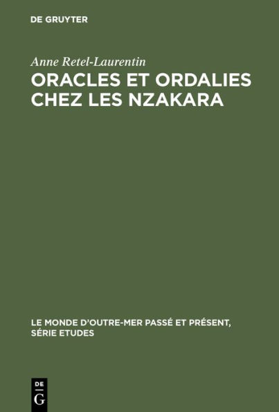 Oracles et ordalies chez les Nzakara