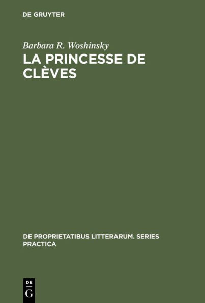 La princesse de Clèves: The Tension of Elegance