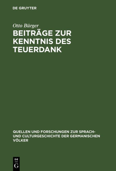 Beitr ge zur Kenntnis des Teuerdank